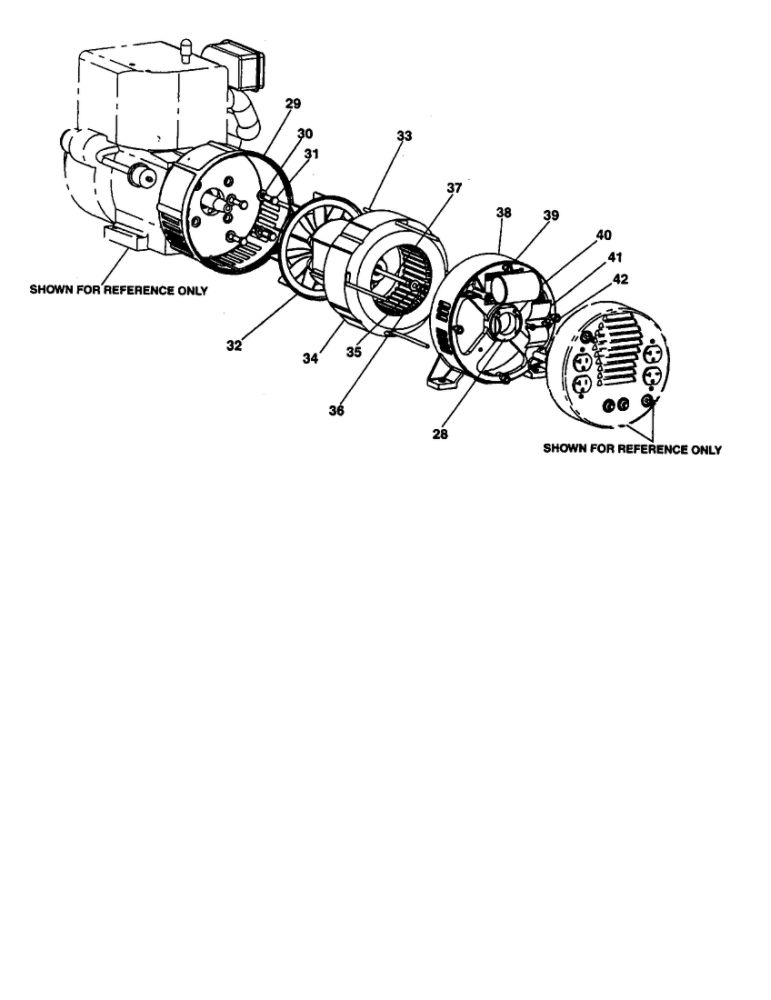 Engine Diagram and Parts List for GT5250-WK-1  DeVilbiss Generator