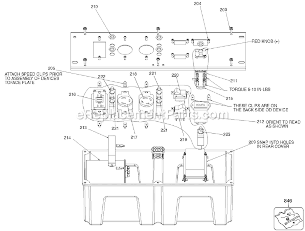Page D Diagram and Parts List for DGHC6510-WK Type 0 DeVilbiss Generator