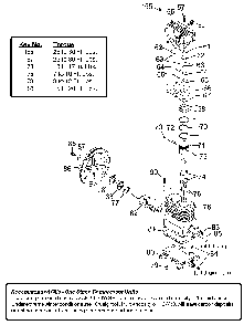 Exploded Diagram A Diagram and Parts List for ACBL530VP Type 4 DeVilbiss Compressor