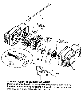 Exploded Diagram B Diagram and Parts List for 3JR70 Type 1 DeVilbiss Compressor