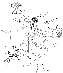 Exploded Diagram A Diagram and Parts List for MAC2200 Type 1 DeVilbiss Compressor