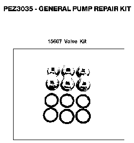 Exploded Diagram C Diagram and Parts List for WGC3035 0-Pump, General DeVilbiss Pressure Washer