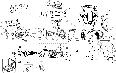 Part Location Diagram of N918736 DeWALT Cord Protector