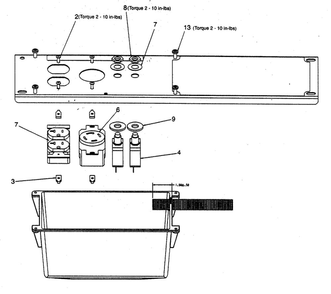 Control Panel Diagram and Parts List for GT5250-WK-2  DeVilbiss Generator
