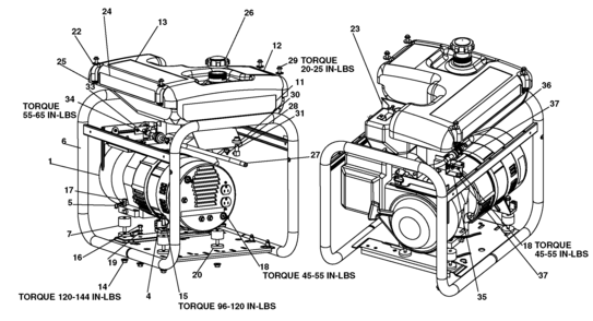 Part Location Diagram of SS-12-CD DeVilbiss SCREW .313-18X.750 H