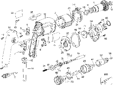 Part Location Diagram of 086211-00 DeWALT SPRING