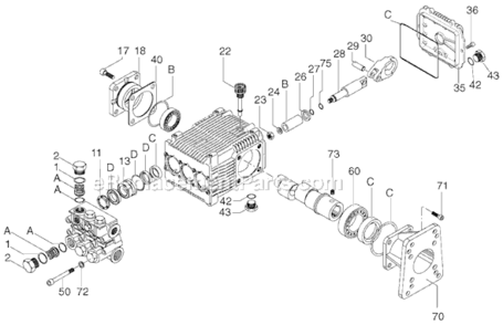 Part Location Diagram of AR-1380950 DeWALT SPACER