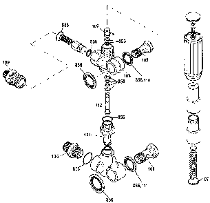 Exploded Diagram A Diagram and Parts List for PCH3031A Type 0 DeVilbiss Pressure Washer