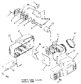 Exploded Diagram A Diagram and Parts List for DFAC153 Type 1 DeVilbiss Compressor