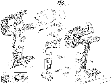 Exploded Diagram A Diagram and Parts List for 46133 Type 0 DeVilbiss Drill