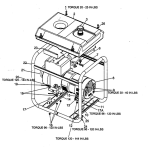 Part Location Diagram of GS-0432-1 DeVilbiss Shield