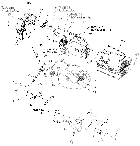 Exploded Diagram A Diagram and Parts List for 1WC95 Type 0 DeVilbiss Compressor