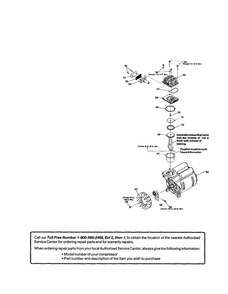 Part Location Diagram of AC-0037 DeVilbiss Head
