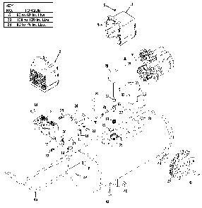 Exploded Diagram A Diagram and Parts List for F18 Type 2 DeVilbiss Compressor