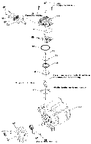 Exploded Diagram B Diagram and Parts List for PRFB5520VP-WK Type 0 DeVilbiss Compressor