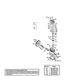 Part Location Diagram of SSP-486 DeVilbiss Oil plug