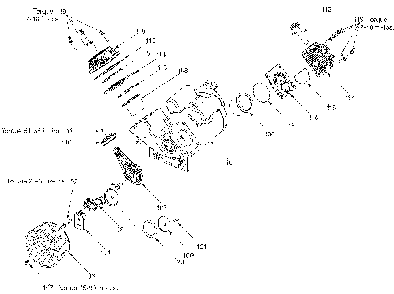 Exploded Diagram B Diagram and Parts List for 1WC95 Type 1 DeVilbiss Compressor