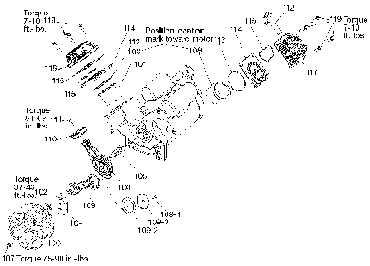 Exploded Diagram B Diagram and Parts List for 1WC95 Type 0 DeVilbiss Compressor
