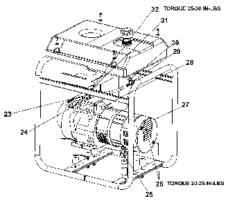 Exploded Diagram B Diagram and Parts List for GHV4500 Type 1 DeVilbiss Generator