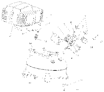 Exploded Diagram A Diagram and Parts List for PFA2X4-WK Type 2 DeVilbiss Compressor