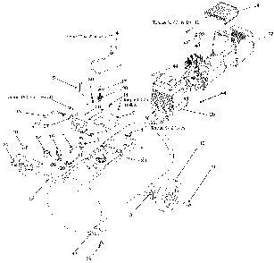Exploded Diagram A Diagram and Parts List for RAF5030 Type 1 DeVilbiss Compressor