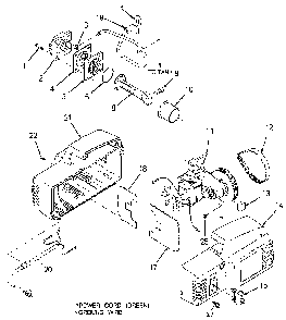 Exploded Diagram B Diagram and Parts List for FA752 Type 2 DeVilbiss Compressor
