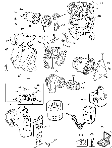 Exploded Diagram A Diagram and Parts List for 22530 Type 1 DeVilbiss Multi-Tool