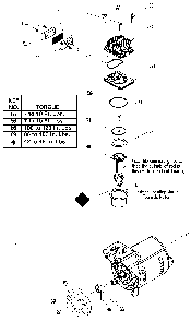 Part Location Diagram of ACG-26 DeVilbiss Head