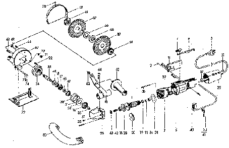 Exploded Diagram A Diagram and Parts List for F1509FR Type 1 DeVilbiss Pressure Washer