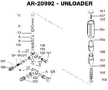 Part Location Diagram of AR-20992 Porter Cable Unloader