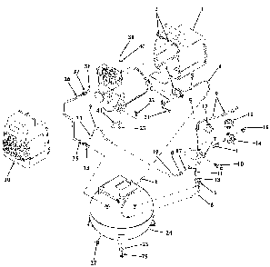 Exploded Diagram A Diagram and Parts List for F14 Type 0 DeVilbiss Compressor