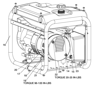 Page B Diagram and Parts List for CGBV4000 0 DeVilbiss Generator