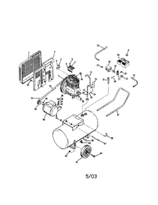 Part Location Diagram of H-2101 DeVilbiss Adapter