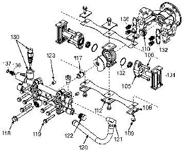 Exploded Diagram A Diagram and Parts List for BDP3100 Type 1 DeVilbiss Pressure Washer