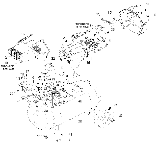 Exploded Diagram B Diagram and Parts List for 4UP73 Type 0 DeVilbiss Compressor