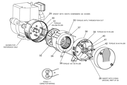 PUMP Diagram and Parts List for 919-67950 1 DeVilbiss Generator