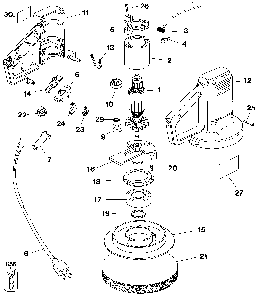 Part Location Diagram of 141528-00 Black and Decker Terminal