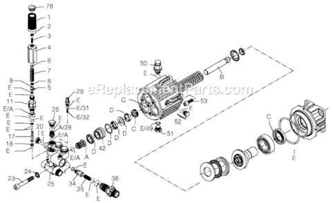 Part Location Diagram of D29434 DeWALT Kit Piston Ar-2513