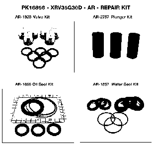 Exploded Diagram D Diagram and Parts List for WGC3035 0-Pump-AR DeVilbiss Pressure Washer