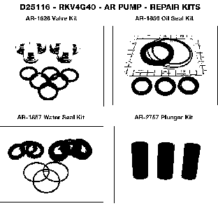 Exploded Diagram C Diagram and Parts List for PCK4040SP Type 1 DeVilbiss Pressure Washer