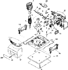 Part Location Diagram of 141529-00 Black and Decker Terminal