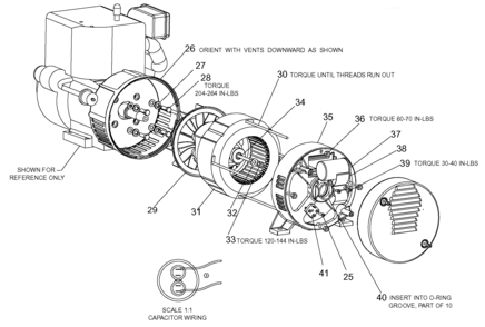 Generator Diagram and Parts List for CGBV4000 0 DeVilbiss Generator