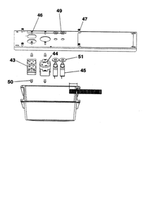 Duplex Receptacle/Twistlock Diagram and Parts List for GT5250-WK-1  DeVilbiss Generator