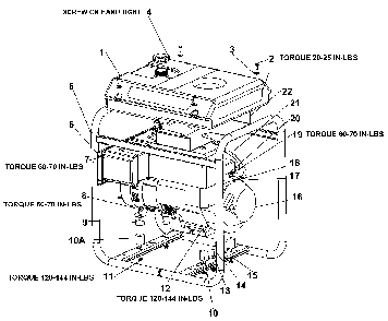 Exploded Diagram A Diagram and Parts List for GHV4500 Type 1 DeVilbiss Generator