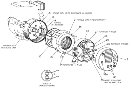 Generator Diagram and Parts List for CGTP3000 1 DeVilbiss Generator