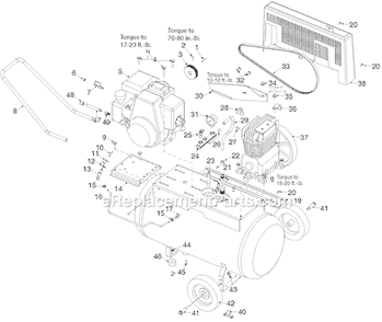 Part Location Diagram of CAC-1040 DeVilbiss Nut