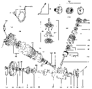 Exploded Diagram A Diagram and Parts List for LS580V2 Type 2 DeVilbiss Compressor
