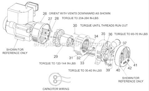 Page B Diagram and Parts List for GB4000S1 Type 3 DeVilbiss Generator