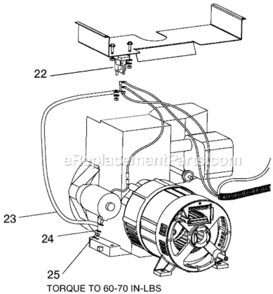 Page B Diagram and Parts List for GBFE6010 Type 0 DeVilbiss Generator