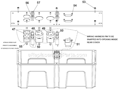Page D Diagram and Parts List for GHV4250C Type 0 DeVilbiss Generator
